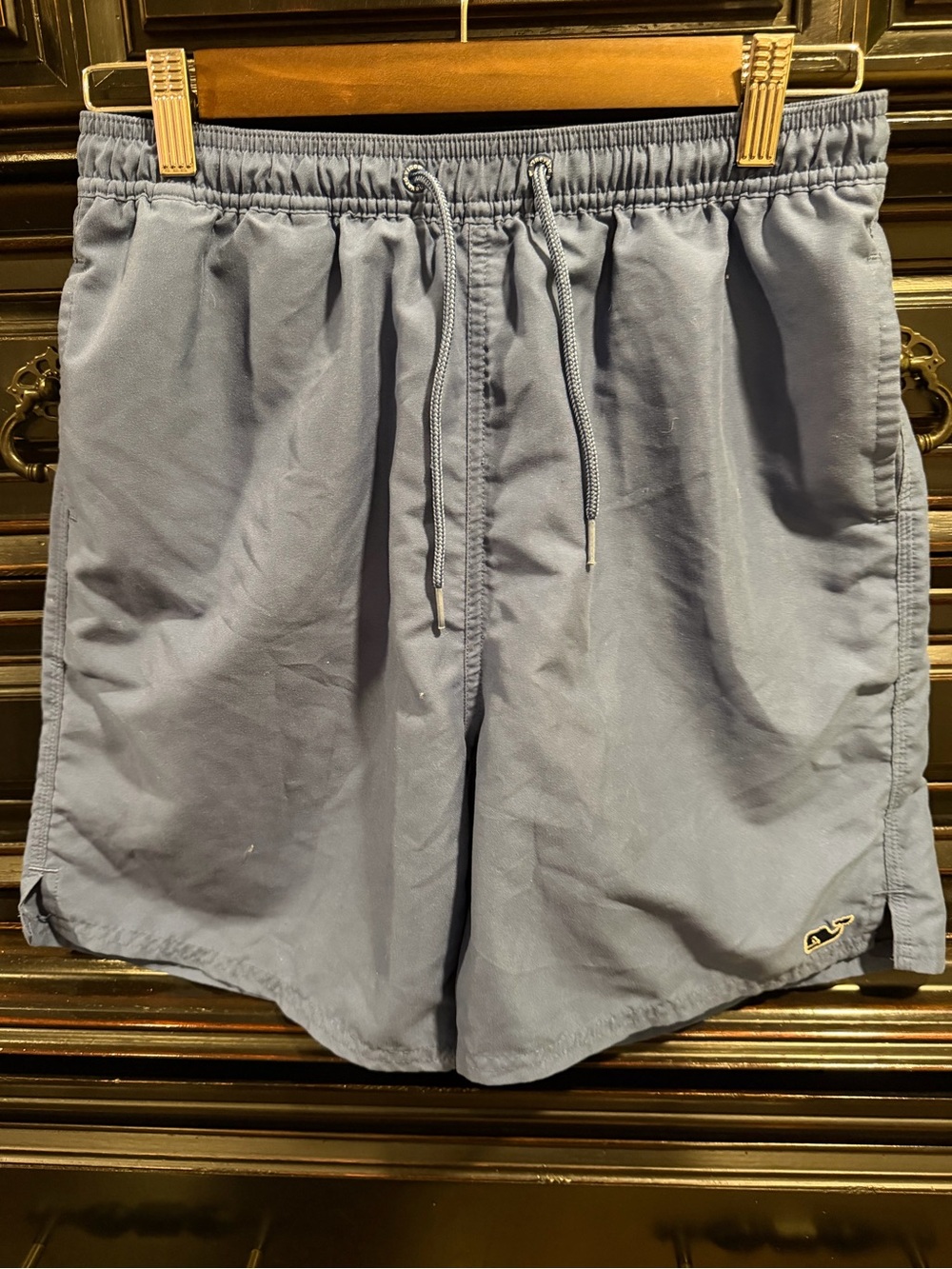 Vineyard Vines boys  Dusty Blue Athletic Drawstring Shorts